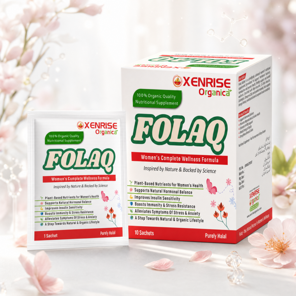 folaq – women’s complete wellness formula sachets | xenrise organica