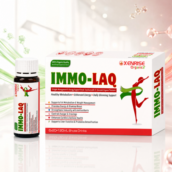 immo laq – weight management & energy support drink | xenrise organica