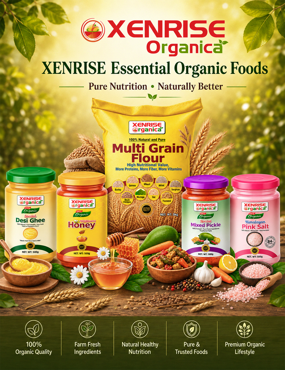 XENRISE Organica Essential Foods