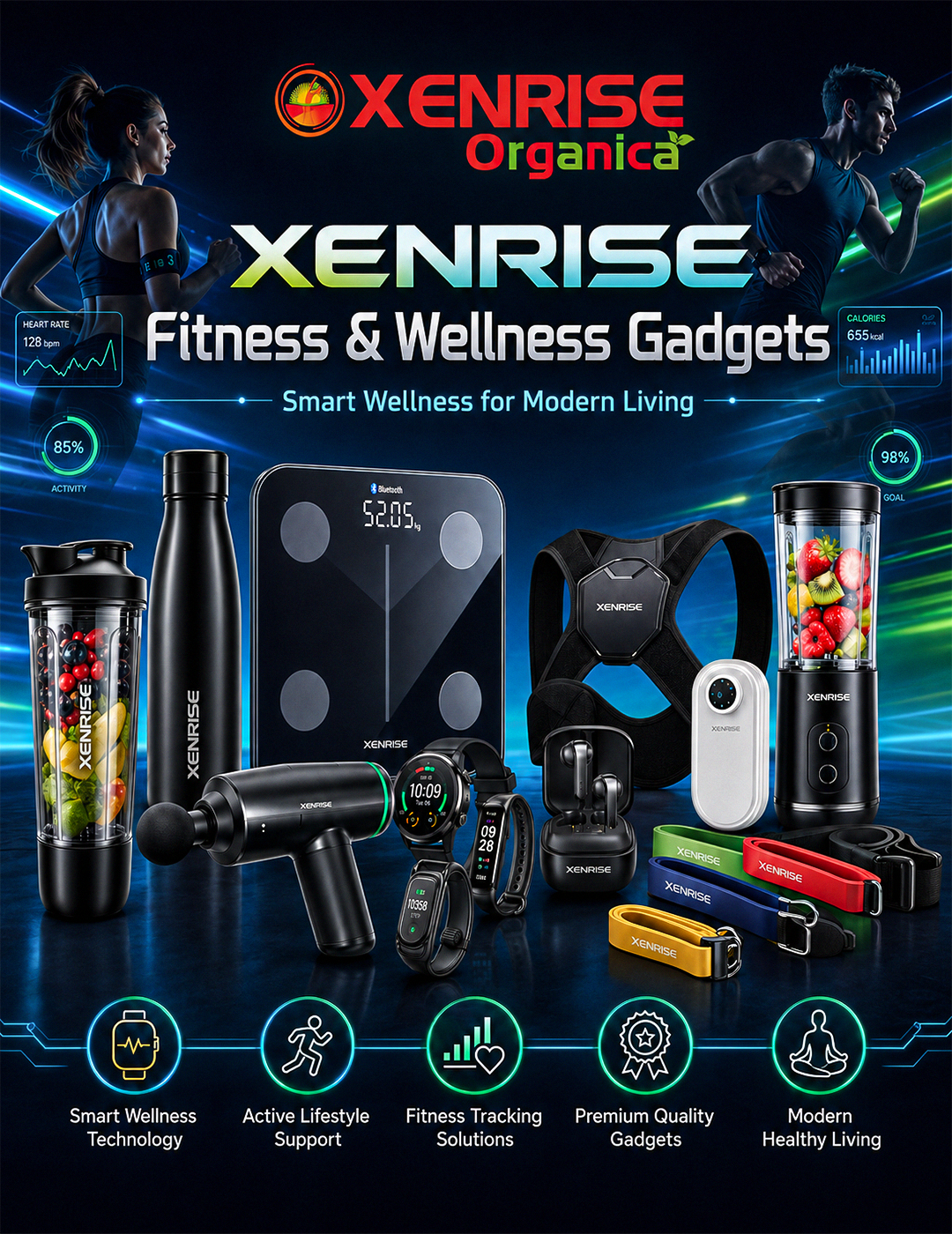 XENRISE Organica Fitness and Wellness Gadgets